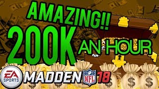 200K AN HOUR!! AMAZING SNIPING FILTER MUT 18 - MADDEN ULTIMATE TEAM - HOW TO MAKE COINS