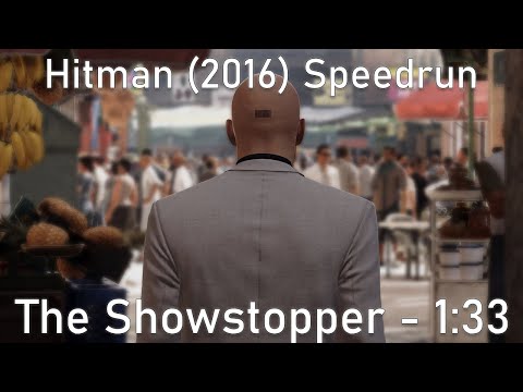 Watch “Hitman (2016) — The Showstopper: Suit Only speedrun” on YouTube