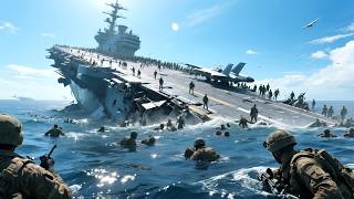 13 minutes ago, a US aircraft carrier transporting 800 tanks was destroyed by Russian Sukhoi fighter
