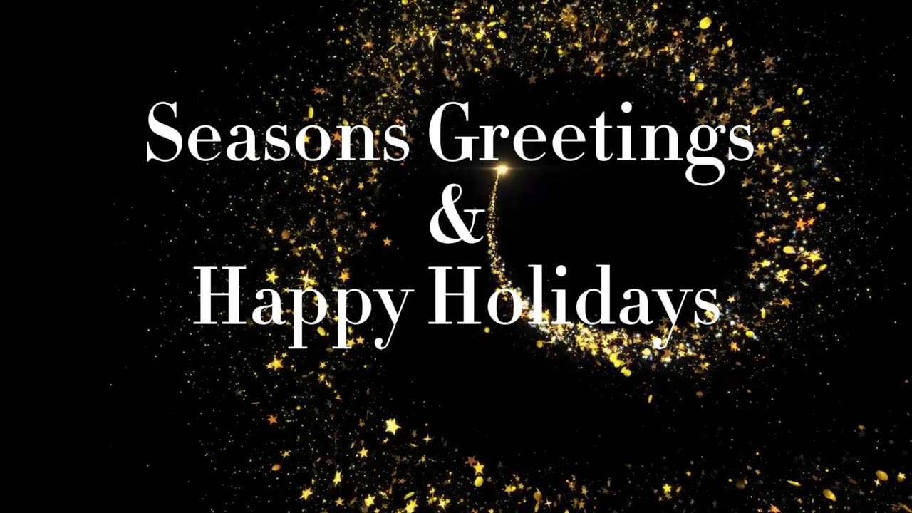 Seasons Greetings, Happy Holidays, & Happy New Year 2025 Music 🎶 - YouTube