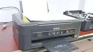 Epson L382 الطابعة تخرج الورقة فارغة مباشرة دون محاولة الطباعة عليها
