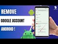 How to Sign Out of Google Account on Android (Remove Google Login)