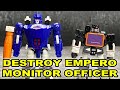 Dr  Wu Destroy Empero & Monitor Officer (Galvatron & Soundblaster)