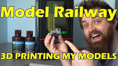 Building Up A Model Railway S1 Ep 32 | 3D Printing my Models! Anycubic Photon