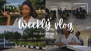 Uni Diaries ep 2 :  A week in my life