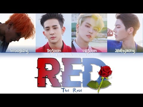 The Rose (더 로즈) – 'Red' (Color Coded Lyrics Eng/Rom/Han/가사)