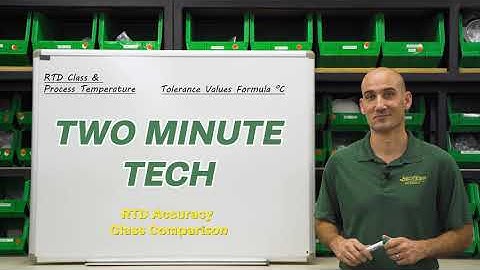 RTD Accuracy: Comparing Class A, B, AA, & 1/10B