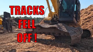 Excavator tracks fell off?! by Mr. DiGG 13,611 views 2 months ago 25 minutes