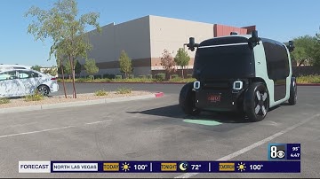 Zoox introduces driverless robotaxi in Las Vegas