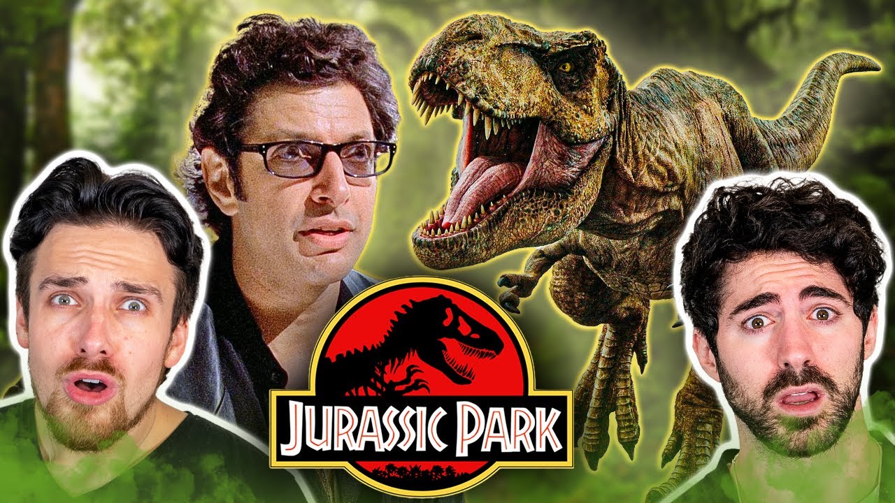 First time watching *JURASSIC PARK* its honestly terrifying