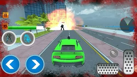 Zebra Robot Car Game : Robot Transforming Game