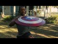 28 seconds of Sam Wilson playing frisbee in his backyard
