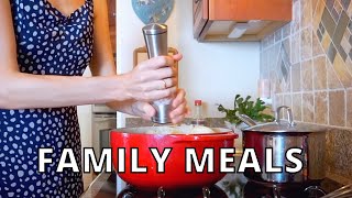 What I Ate Today TRAVEL Vlog + Family Dinner Ideas