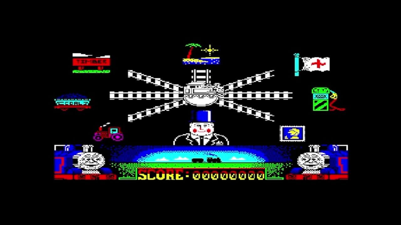 ZX Spectrum Longplay - Thomas The Tank Engine - YouTube