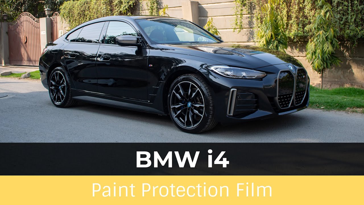 BMW i4 • XPEL Paint Protection Film • Lahore YouTube