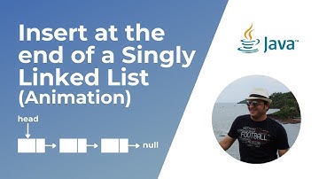 How to insert a node at the end of a Singly Linked List in Java ?