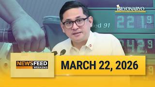 Newsfeed Weekend | March 22, 2026 - 2pm