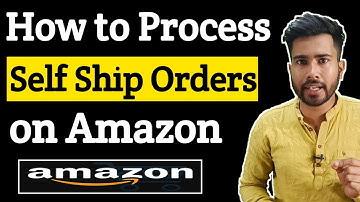 How to process ship Amazon Self Ship Order | Courier Partner for Amazon Self Ship orders|