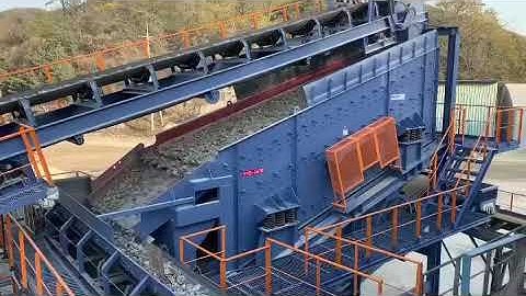 Yong Won - YVS-2470 Vibrating screen (3decks, 2shafts, 60kW) operating video