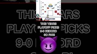 My PERFECT 2023 NFL Playoff Bracket! 😱