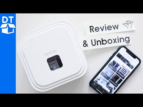 Brother P-touch CUBE Pro Unboxing & Review (PT-P910BT)