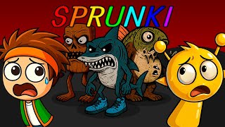 I MADE THE SCARY SPRUNKIS BRAINROTS!
