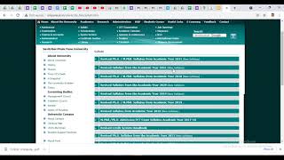 How to search syllabus on SPPU website? screenshot 3