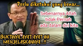 Allah Tidak Pernah Ada Dalam Diri Kita  Saiful Karim 