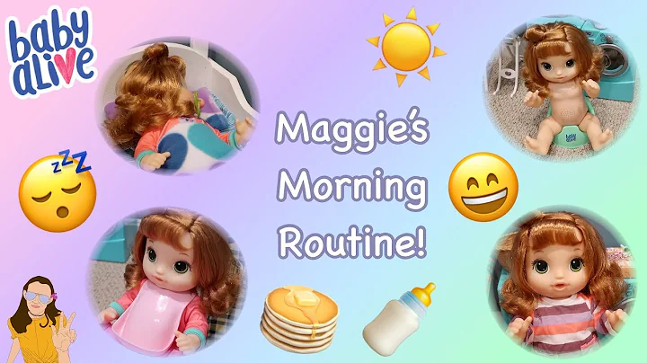 Baby Alive Maggie's Morning Routine | Kelli Maple