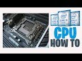 How To Upgrade and Install a New CPU on Motherboard