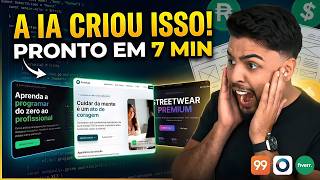 🚀 Ativei a Nova IA pra Trabalhar por Mim e em 7 Min Aconteceu Isso (Sem Aparecer)