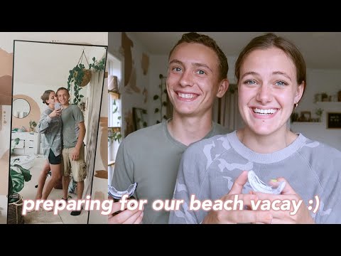 PREPARE WITH US FOR VACATION (nails done, whitening teeth, and packing!!)
