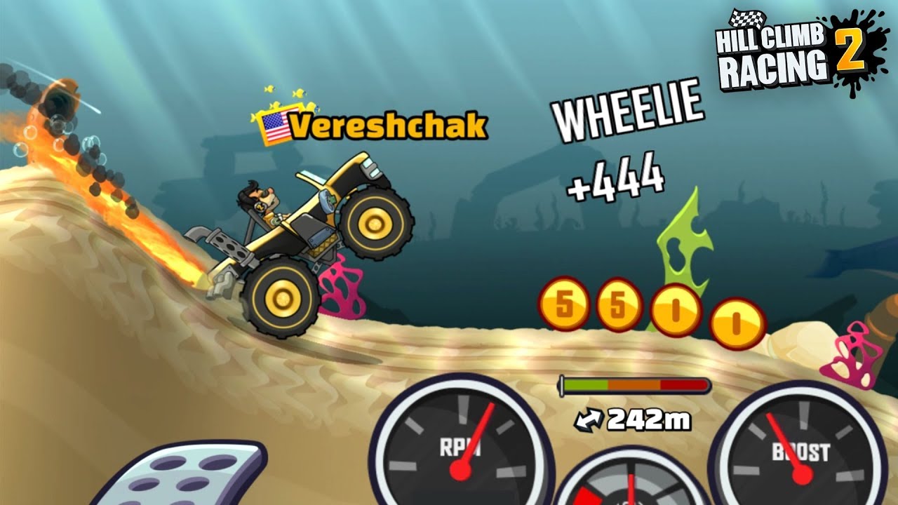 Hill Climb Racing 2 - Only 1% Of Players Can Beat This Result MONSTER TRUCK