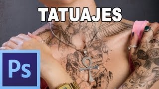 Cómo poner un tatuaje realista en photoshop - Tutorial Photoshop en Español screenshot 4
