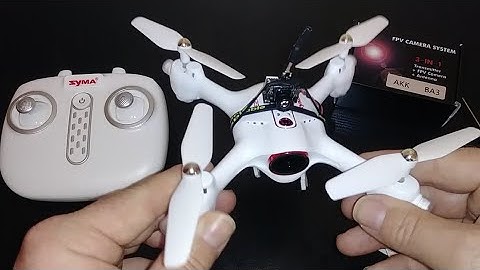 Syma X23W:"Easy Steps" How To Mod A 5.8ghz Fpv Camera On Your Drone.
