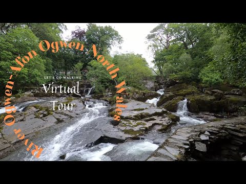 River Ogwen, Afon Ogwen – North Wales – Riffles, Weirs and Waterfalls – Virtual Walking Tour