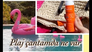Plaj Çantamda Ne Var? | Kısa Tatil Vlogu