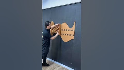 DIY Desert Sand Design Parametric Wall Art - Painted | Luxury Design @ZDesignStudioInc