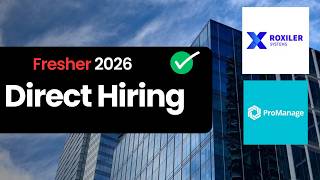 Walk-in Drive 2026  Fresher Jobs | Full Stack Developer &amp; DevOps Engineer Trainee Hiring | Apply Now