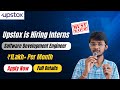 Upstox SDE Internship 2025 | 6-Month Paid Internship | Eligibility, Stipend & Process Explained!