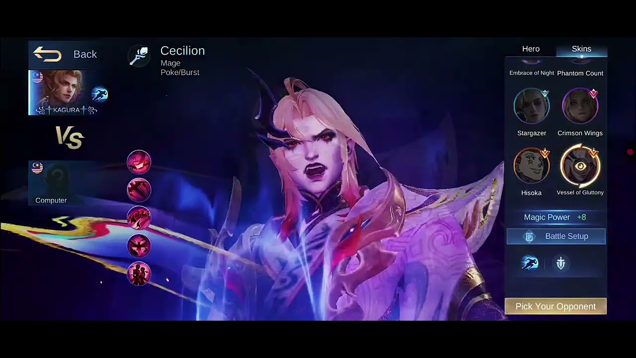 May secret advance server pala si moonton sa custome 😀
