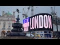 Rainy Saturday Morning Walk, July 2021 ☔️ Chinatown to Piccadilly Lights [4K HDR]