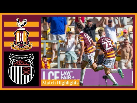 Bradford Grimsby Goals And Highlights