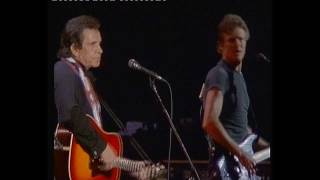 The Highwaymen - Kris Kristofferson - Living legend (live at Nassau Coliseum, 1990) chords