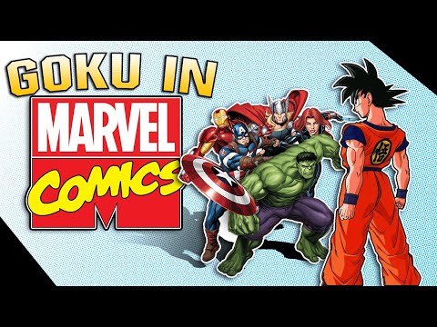  ¿Y si Goku estuviera en Marvel Comics?