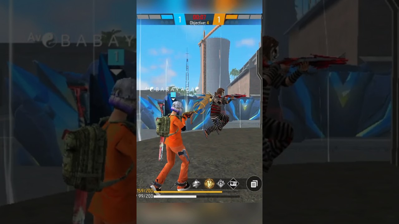 FF 1v1 against my friend - part 3 