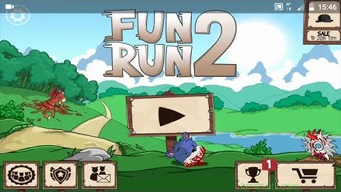 FUN RUN 2 MULTIPLAYER ANDROID GAMEPLAY
