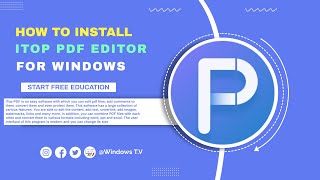 How to install and use iTop PDF | PDF editing software screenshot 5