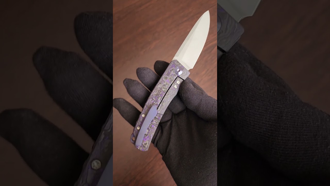 Agressor folder knife m398 cf frame