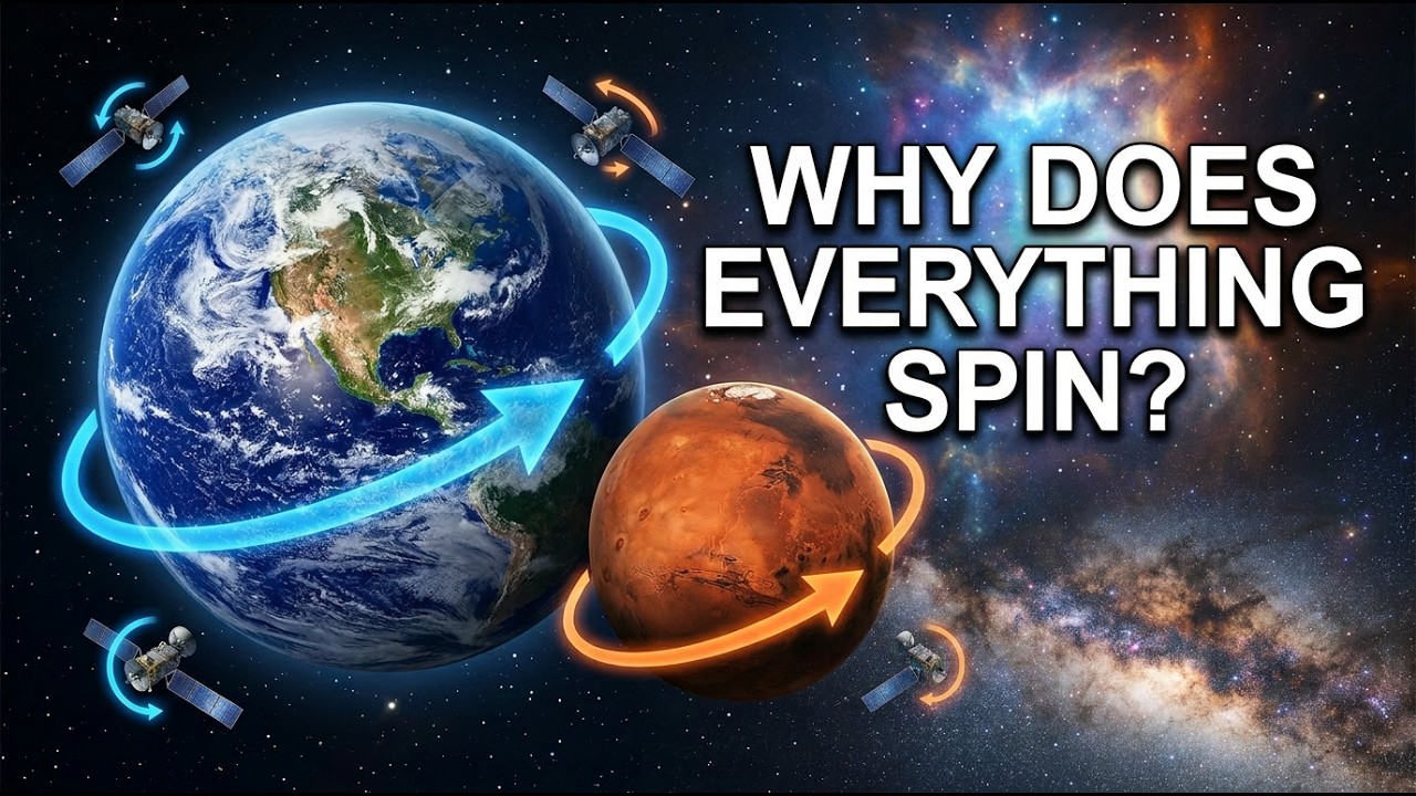 Does Everything Why Does Everything In The Universe Continuously Spin? - YouTube